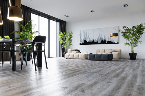 Кварцевый ламинат Fargo Comfort Дуб Рустик Серый 366-1В Кварцевый ламинат Fargo Comfort Дуб Рустик Серый 366-1В